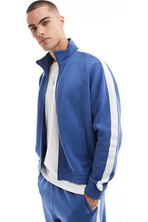 Hollister Chaqueta de chándal de corte cuadrado con cremallera de (parte de un conjunto)