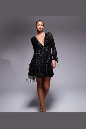 Jaded Rose Vestido corto de lentejuelas de