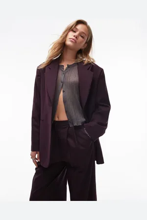 Topshop Americana burdeos de (parte de un conjunto)-Rojo