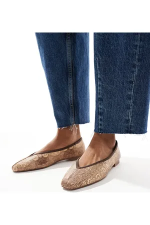 ASOS Bailarinas con estampado de Leni de -Multicolor
