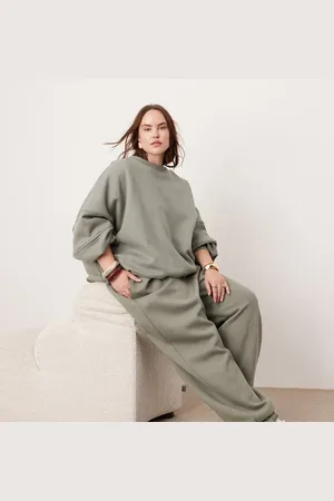 ASOS Joggers extragrandes de tejido grueso premium de Curve