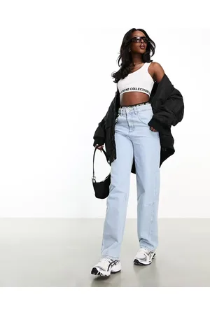 ASOS Vaqueros holgados con lavado azul claro vintage de Weekend Collective