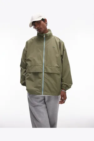 Lacoste Chaqueta de chándal con cremallera de -Verde