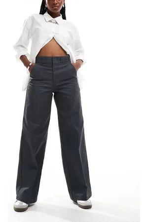 Dickies Pantalones oscuro de pernera ancha Grove Hill exclusivos en ASOS de
