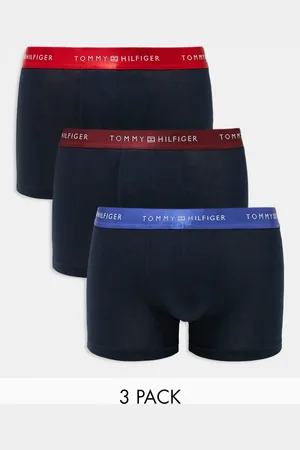 Tommy Hilfiger Pack de 3 calzoncillos con cinturillas de colores metalizados Signature Essential de