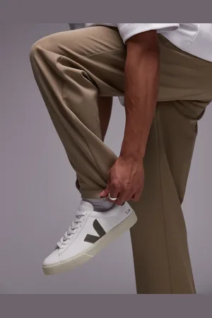 Veja Zapatillas de deporte blancas y caquis Campo de