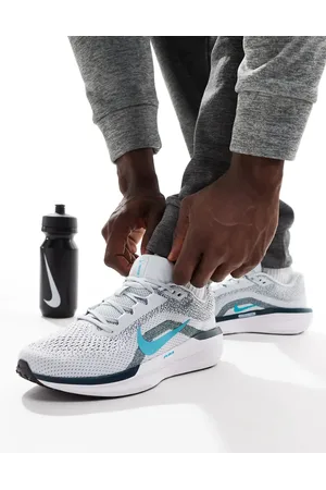 Nike Zapatillas de deporte grises y azules Air Winflo 11 de