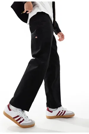 Dickies Pantalones negros de pernera ancha Seasonal de