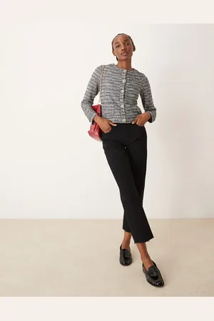 New Look Chaqueta negra estilo cárdigan de bouclé de (parte de un conjunto)