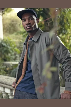 Topman Gabardina con capucha de -Verde