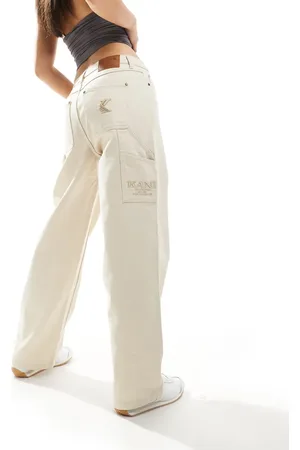 Karl Kani Pantalones claro holgados de - neutro
