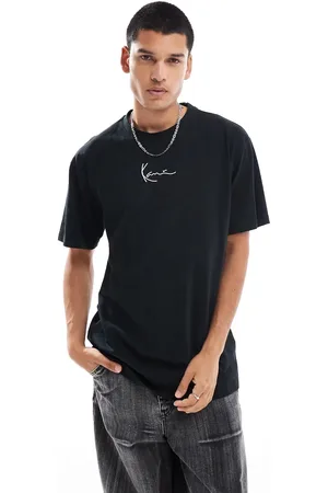 Karl Kani Camiseta negra con logo de