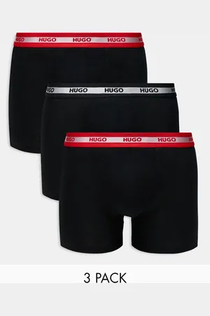 HUGO BOSS Pack de 3 calzoncillos bóxer negros Planet de HUGO Bodywear