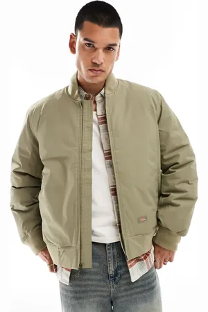 Dickies Chaqueta bomber caqui acolchada de -Verde