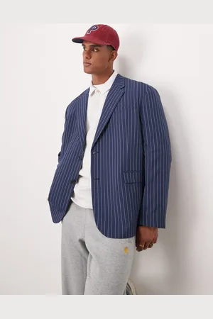 ASOS Americana extragrande y holgada con raya diplomática de