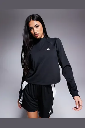 adidas Top con cremallera corta Train Essentials de adidas Training