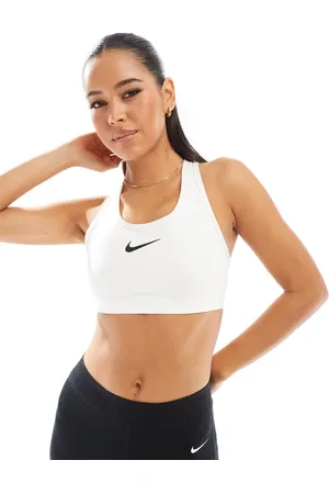 Nike Sujetador deportivo de sujeción alta con logo de
