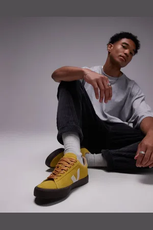 Veja Zapatillas de deporte amarillas de ante Campo Bold de