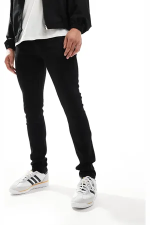 Farah Vaqueros negros de corte slim Drake de