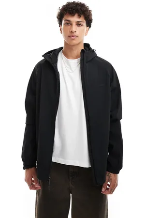 Dickies Chaqueta negra ligera con capucha Ronan de