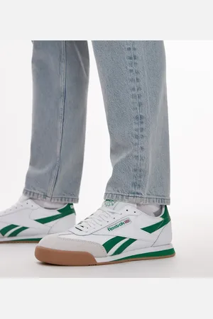 Reebok Zapatillas de deporte blancas y verdes Campio XT de