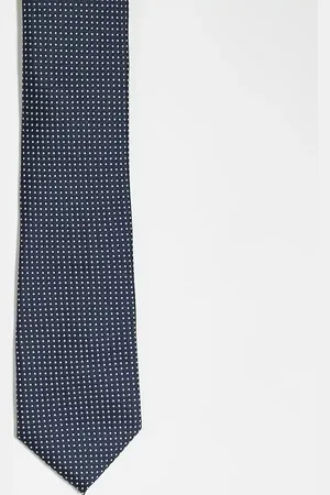 ASOS Corbata de corte estándar con patrón de lunares de