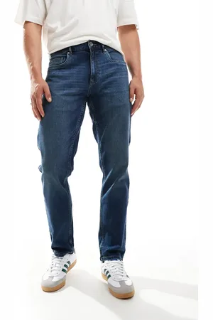 Farah Vaqueros de corte slim con acabado lavado Elm de -Azul