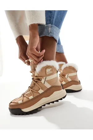 sorel Botas de nieve canoa y sal marina impermeables de ante con forro de felpa ONA RMX Glacy Plus WP de