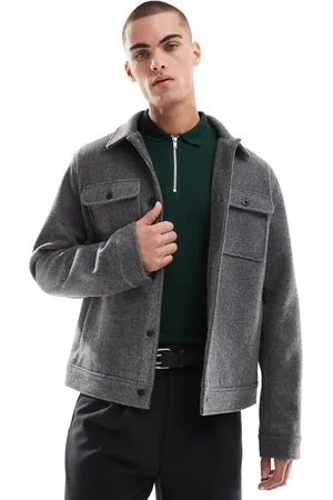 Threadbare Chaqueta estilo camisa de