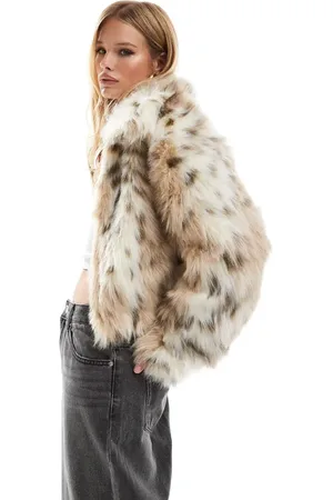 ASOS Chaqueta bomber con estampado de de piel sintética de -Multicolor