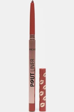 Revolution Delineador de labios voluminizador Pout Bomb de : Tono Burnt Cherry Red-Rojo