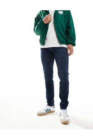 Farah Vaqueros de corte slim con acabado lavado Drake de -Azul