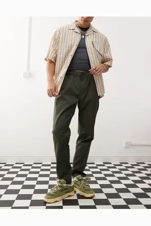 Dr Denim Chinos de sastre de corte tapered con cinturilla elástica y cordón ajustable Rush de