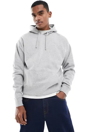 New Look Sudadera con capucha en gris marga de