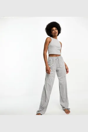 ASOS Pantalones de pijama de algodón Mix & Match de ASOS DESIGN Tall