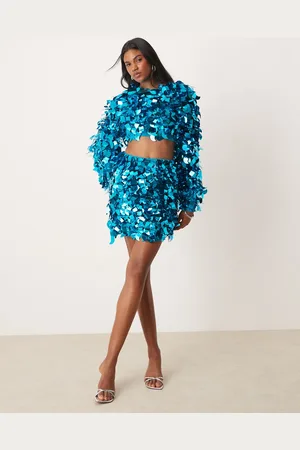 ASOS Minifalda con diseño tridimensional de lentejuelas de (parte de un conjunto)