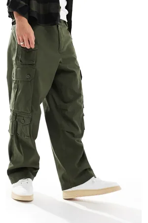 Carhartt Pantalones verdes holgados Tracker de