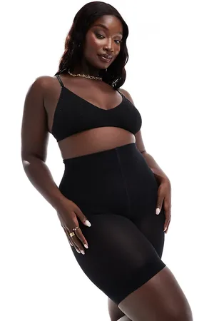 New Look Medias negras antirrozaduras de 80 deniers de New Look Curve