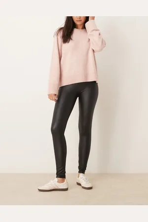 New Look Leggings de efecto mojado en de