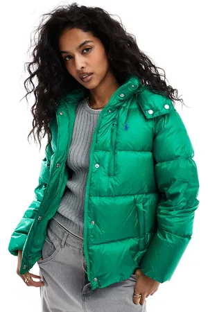 Ralph Lauren Chaqueta acolchada con logo de plumón de