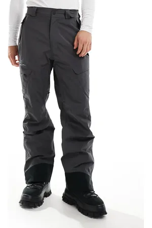 Columbia Pantalones de esquí grises Powder Stash de -Negro
