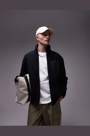 ARKET Chaqueta con cremallera de doble sentido de felpa de
