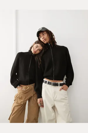 COLLUSION Cárdigan con cremallera de Unisex