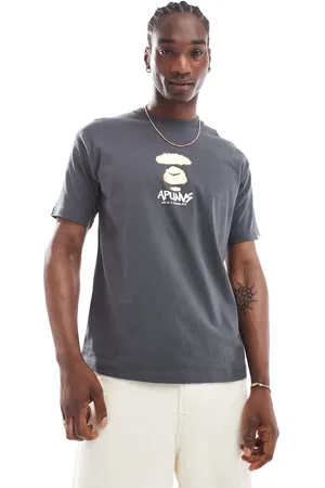 A Bathing Ape Camiseta con logo en el pecho de