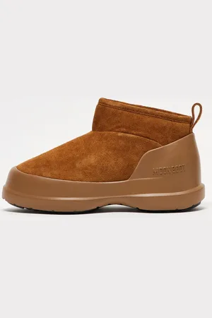 Moon Boot Botas bajas color unisex Luna de -Marrón