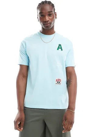 A Bathing Ape Camiseta con logo estampado de