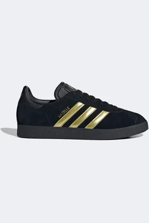 adidas Zapatillas de deporte negras y doradas Jude Bellingham Gazelles de