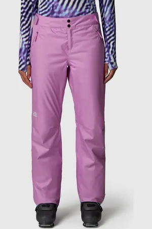 The North Face Pantalones de esquí morados aislantes Sally de
