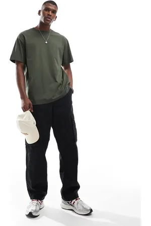 Weekday Camiseta extragrande de -Verde