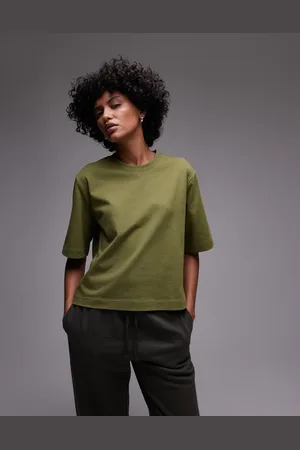 ARKET Camiseta de corte cuadrado de tejido grueso de
